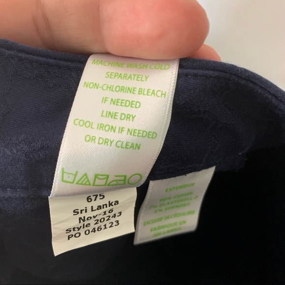 Lilly Pulitzer Kelly Ankle Length Skinny Pant 0 - Picture 11 of 16